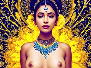 Indian beauty with humble tits gets introduced for your idolization overwrought a hot brace