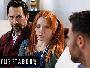 PURE TABOO He Shares His Smallish Stepdaughter Madi Collins With A Social Worker To Keep Their Secret