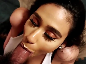 AshtonSutton's Pakistani Slut Gives a Messy Gargle OFF & Gets a Super-hot Fountain