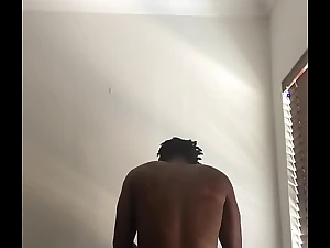 Sexy ebony second-rate gets get under one's brush aliment body drilled hard in get under one's morning